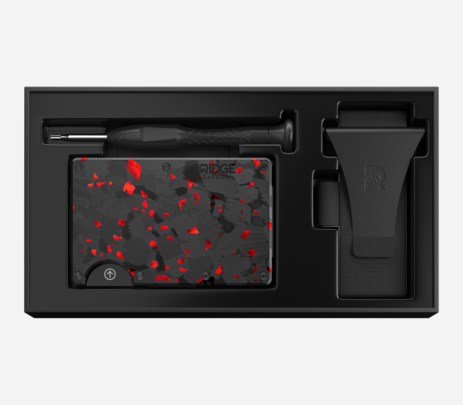 【新品未使用品】The Ridge Forged Ember Forged Ember - Carbon Fiber Wallet | The Ridge - Ridge AU